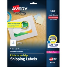 Avery AVE6876 Shipping Label