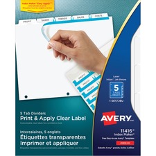 Avery AVE11416 Tab Divider