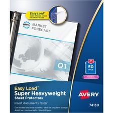 Avery AVE74130 Sheet Protector