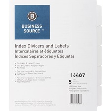 Business Source BSN16487 Index Divider