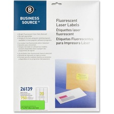 Business Source BSN26139 Color Coded Label