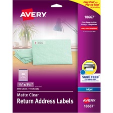 Avery AVE18667 Address Label