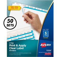 Avery AVE11556 Tab Divider