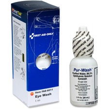 First Aid Only FAOFAE6011 Eye Wash