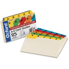 Oxford OXF03514 Index Card Guide
