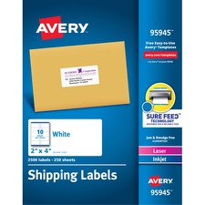 Avery AVE95945 Shipping Label