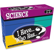 Teacher Created Resources TCR7857 Card Game
