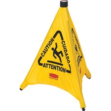 Rubbermaid Commercial RCP9S0000YWCT Safety Sign