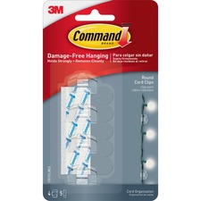 Command MMM17017CLRES Cord Clip