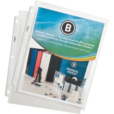 Business Source BSN74551CT Sheet Protector