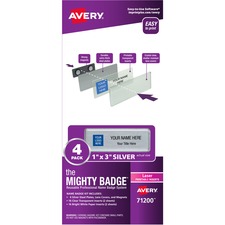 Avery AVE71200 Name Badge Kit
