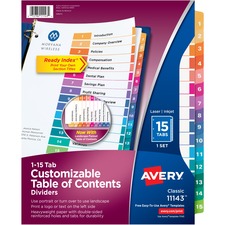 Avery AVE11143 Index Divider