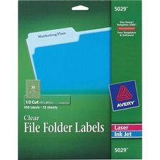 Avery AVE5029 File Folder Label