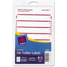 Avery AVE05201 File Folder Label