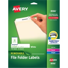 Avery AVE8066 File Folder Label