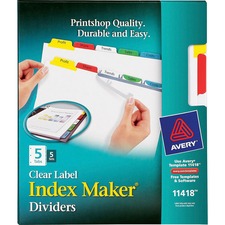 Avery AVE11418 Tab Divider