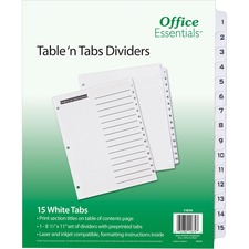 Avery AVE11674 Index Divider