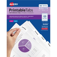 Avery AVE16282 Index Tab