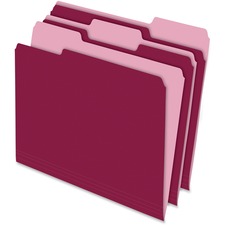 Pendaflex PFX15213BUR Top Tab File Folder